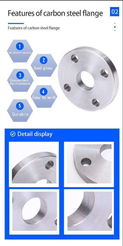 ANSI B16.5 Flat welding flange